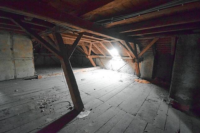Bild 27: Exklusive Einblicke (2): Gewölbekeller, alte Wohnungen und Dachboden der Schlossbrauerei Espasingen
