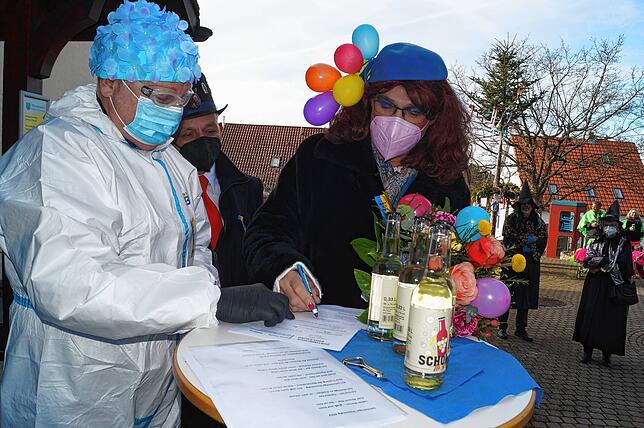 Bild 24: Bilder von der Schülerbefreiung in Stetten
