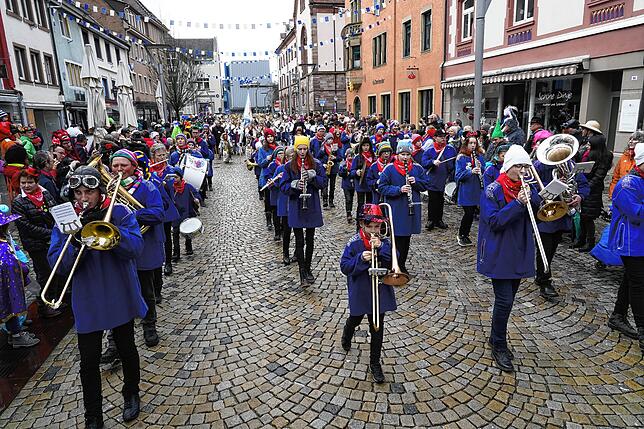 Bild 43: Bilder vom Historischen Umzug am Fasnetmontag in Villingen &ndash; Teil 2