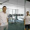 Michael Anger (links) gründete mit Christoph Schlattig (nicht im Bild) das Unternehmen Unisphere, das sie nun gemeinsam mit Christoph ...