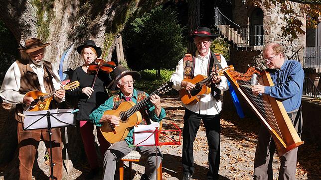 Flippige Hippiegruppe: Wo die Folk-Band Federhut auftritt, bleiben die Menschen stehen, nicht nur ihrer bunten Bekleidung wegen, sondern ...