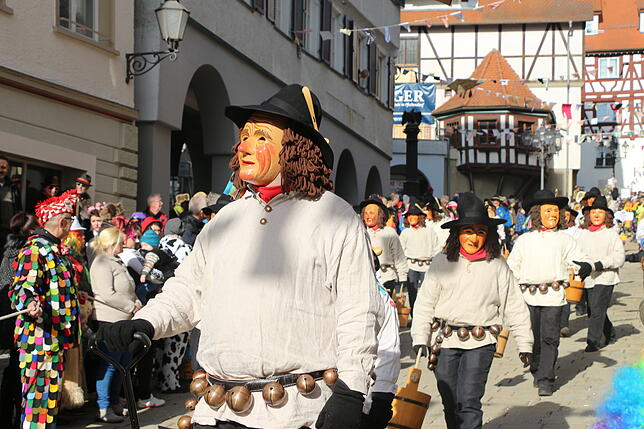 Bild 15: So schön war der Fasnetsmäntig-Umzug in Pfullendorf (4)