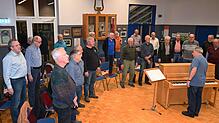 Die Sänger des Männergesangvereins Unterlauchringen bereiten sich derzeit intensiv auf das Jahreskonzert am Sonntag, 16. März, vor. Auf ...