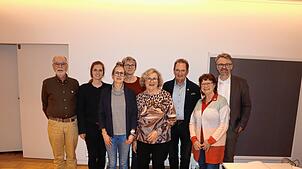 Der Vorstand des Freundeskreises Blois – Waldshut-Tiengen – Lewes (von links): Klaus Teufel (Beisitzer), Laylan Nieden (Beisitzerin), ...