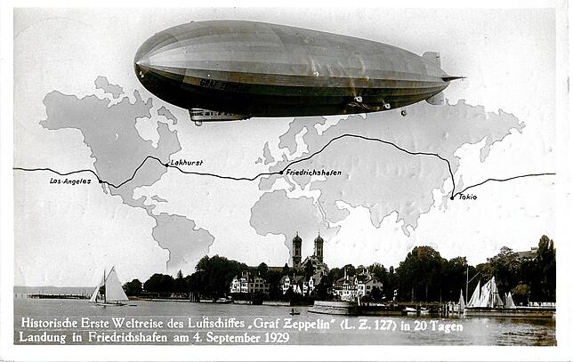 Bild 17: Wie der Atlantik kleiner wurde: Virtueller Rundgang durch die Ausstellung &bdquo;Die Vernetzung der Welt&ldquo; im Zeppelin Museum
