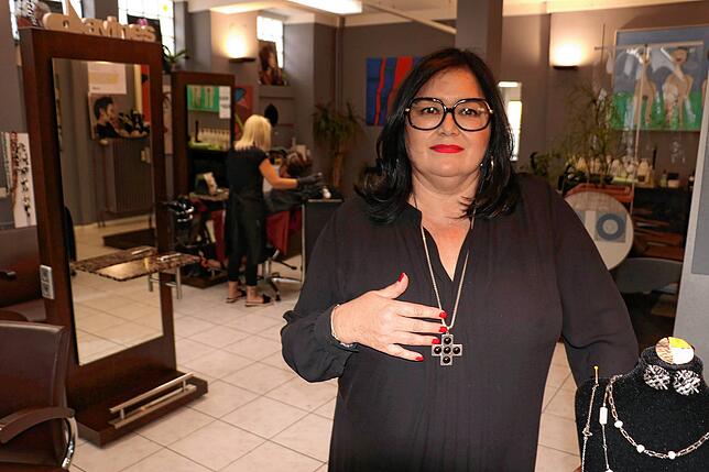 Die Friseurin Susann Gruler weiß gegenwärtig nicht, wie viel der Hilfe sie eventuell zurückzahlen muss.
