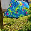Ein Zelt steht in einem Garten: 80 Grundstücksbesitzer im Kreis Waldshut bieten ein One-Night-Camp anbieten &ndash; also einen Zeltplatz ...