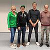 Der neugewählte Vorstand des SV Waldhaus (von links): Simone Sternberg, Michael Höfler, Sebastian Tröndle, Christian Höfler und Angelika ...