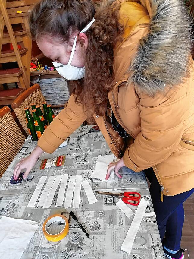 Bild 7: Bilder vom Corona-Projekt: &bdquo;Stühlingen näht&ldquo; für die Pflegeeinrichtung &bdquo;Brunnenwiesen&ldquo;