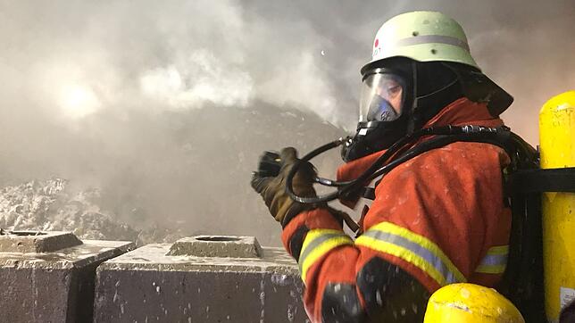 Brand Müllentsorgungsanlage Singen (2)