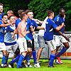 Grenzenloser Jubel: Abdoulaye Traore (rechts) hat soeben den 1:0-Siegtreffer für die SF Schliengen in der Nachspielzeit gegen den ...