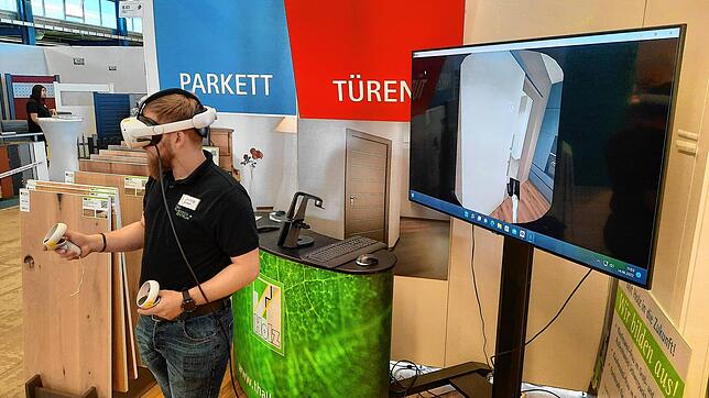 Musterhäuser können jetzt dank neuer VR-Technik virtuell geplant und besichtigt werden.