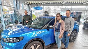 Mit dem vollelektrischen Capri hat Ford eine Legende zu neuem Leben erweckt. Das Hüfinger Autohaus Albert präsentiert mit Steffen ...