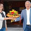 Bürgermeister Daniel Heß hieß Sabrina Thum als neu eingesetzte Kindergarten- und Krippenleiterin herzlich willkommen.