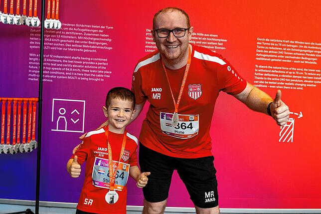 Bild 14: Atemberaubende Höchstleistungen beim Towerrun 2025