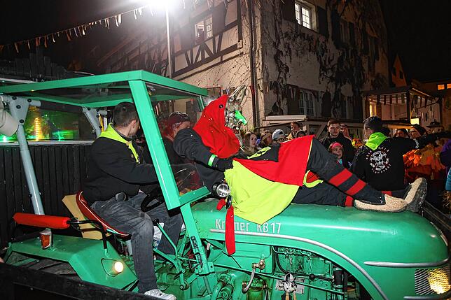 Bild 21: Nachtumzug Möggingen 2025: Fasnacht in Bildern – 30 Gruppen in voller Pracht