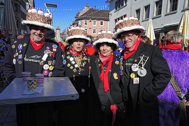 Bild 2: So schön kann eine spontane Villinger Fastnacht sein
