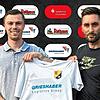 Wechsel: Sebastian Schmidt (links) vom FC Erzingen spielt kommende Saison beim SV 08 Laufenburg. Neben ihm sein neuer Trainer Michael ...