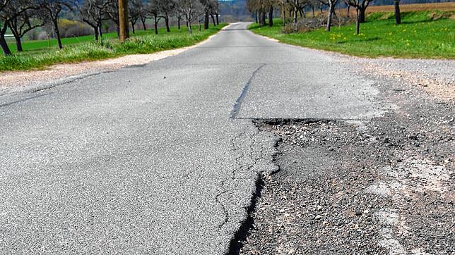Die Kosten für Straßensanierungen sind ein großer Posten im Gemeindehaushalt.