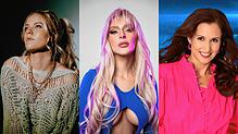 Unschlagbar ist die Location des Sound Beach Festivals direkt am Seeufer. Mit dabei sind Sophia (links), Marie Reim (Mitte) und Anita ...