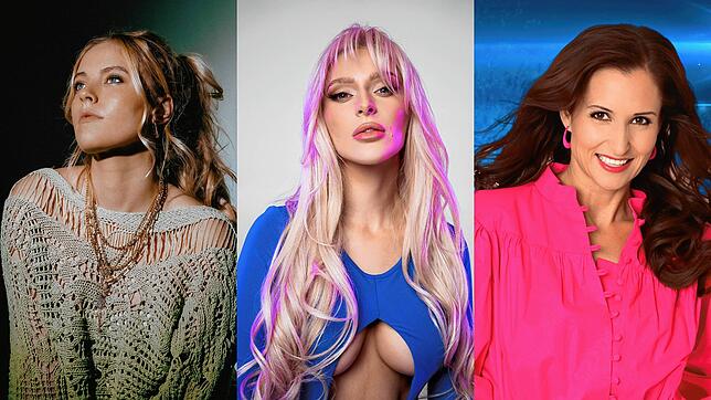 Unschlagbar ist die Location des Sound Beach Festivals direkt am Seeufer. Mit dabei sind Sophia (links), Marie Reim (Mitte) und Anita ...