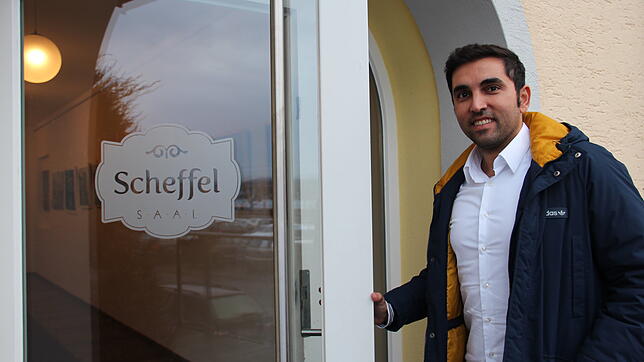 Hereinspaziert in den Scheffel-Saal: Hier wird Bülent Babür die Charity-Night veranstalten und wieder Geld für das Kinderheim in Mexiko ...