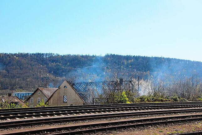 Bild 20: Bauernhaus in Albbruck brennt lichterloh - Bilder des Einsatzes