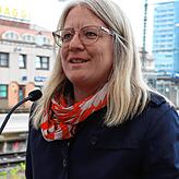 Clarissa Freundorfer, Konzernbevollmächtigte der DB für das Land Baden-Württemberg.
