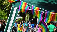 Bild : Wutöschingen: So bunt ist Wutöschingen - der erste CSD in Bildern