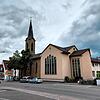 Der hintere Teil der Melanchtonkirche samt Gemeindehaus wurde in den 1960er-Jahren an das historische Kirchengebäude angebaut. Nun ...