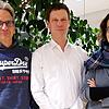 Von links: Die Professoren Thomas Mayer (Universität Konstanz), Frank Best (HTWG), Christine Peter (Universität Konstanz)