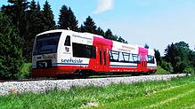 Das Seehäsle verbindet Stockach mit Radolfzell (Archivbild). Doch am Donnerstagmorgen ging es für Pendler kurzzeitig nicht weiter.