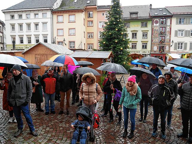 Bild 14: Bilder von der Eröffnung des Weihnachtsmarktes in Bad Säckingen