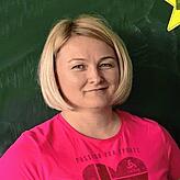 Sportlehrerin Olga Neustroeva.