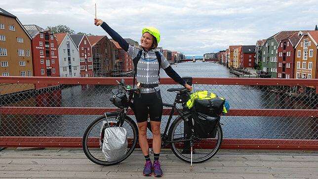 Die Konstanzer Studentin Anne Klenge ist vergangene Woche in Trondheim angekommen.
