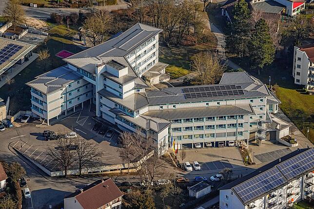 Das Rathaus Stockach im Januar 2022