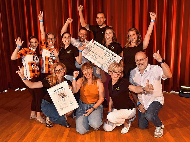 Der Freundeskreis Dom-Clemente-Schule aus Schonach punktet bei der Jury mit dem Projekt, neue Fahrräder für Ausflüge anzuschaffen. Dafür ...