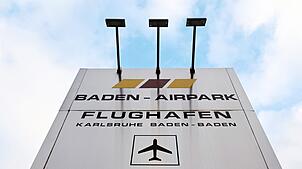 Wegen eines Gaslecks können größere Maschinen am Baden-Airpark nicht starten und landen. (Archivbild)
