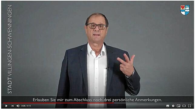 Oberbürgermeister Jürgen Roth erklärt in einem Video die Entscheidungen des Krisenstabs.