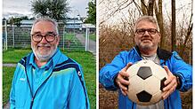 Ludwig Egenhofer (links) trifft bei unserem Tippspiel auf Uwe Baumann.