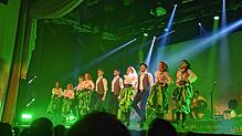 Bunte Kostüme und anspruchsvolle Choreografien: Die Danceperados of Ireland begeisterten im Gloria-Theater. Foto:B.André