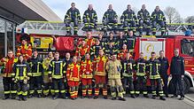 Mitglieder aus acht Gemeindewehren und einer Werksfeuerwehr haben sich in Markdorf zu Truppführern ausbilden lassen. Alle haben bestanden.