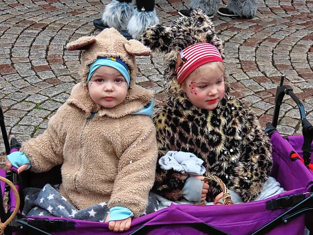 Bild 9: Süß! Die niedlichsten Kindernarren der Fasnacht 2024