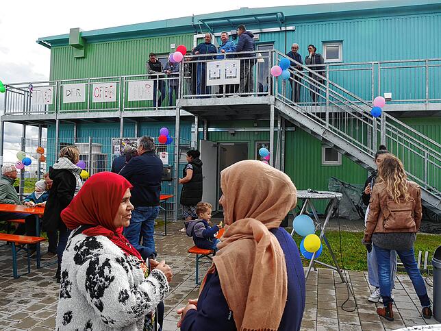 Heimat für Geflüchtete: Das Quartier Dietlishofer Straße bietet Platz für 70 Personen. Im Moment ist es aber sehr viel geringer belegt.