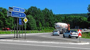 In den Autobahnauf- und -abfahrten Geisingen finden ab 2. Juni Fahrbahnsanierungen statt.