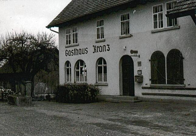 Der Kranz in den 1960er-Jahren, vor dem zweiten Brand.