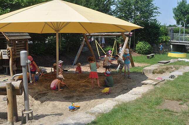 Keine Überfüllung droht den Kindern im Kindergarten St. Georg in Bermatingen, wenn in Ahausen weitere Plätze geschaffen werden. Bild: ...