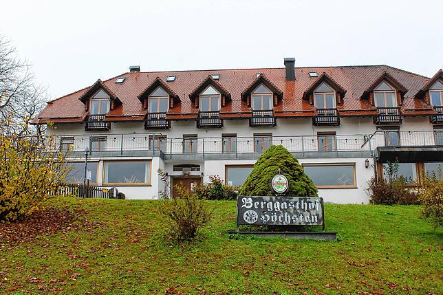 Verwaist auf 433 Meter über dem Bodensee: Der Berggasthof Höchsten.