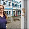 Schulleiterin Ulrike Heller (links) vom Friedrich-Hecker-Gymnasium beklagt den Zustand der Reinigung an den Radolfzeller Schulen. So ...