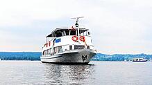 Legt am Samstag, 5. Juli, nicht in Konstanz für eine Ausfahrt mit politischem Inhalt an: Der Besitzer des Motorschiffs „Bodensee“ ist ...